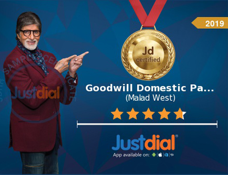 Goodwill Domestic Packers and Movers  